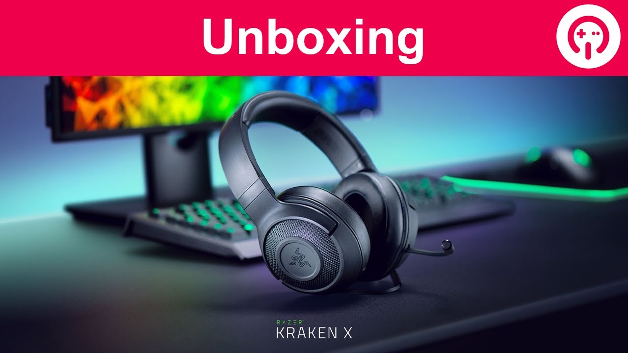 Unboxing auriculares Razer Kraken X Lite 