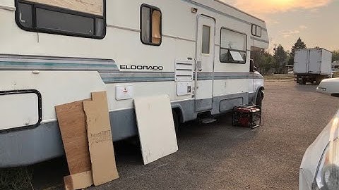 Neighbors concerned about generator noise, sewage smell, potential violence in makeshift RV park