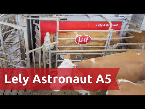 Wichtigste Komponenten Lely Astronaut A5