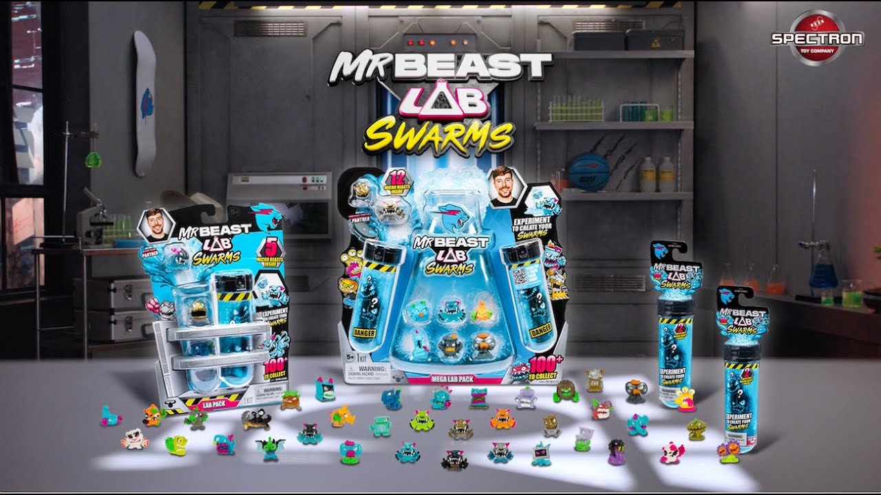 MrBeast Lab Swarms - Experimenteer en creëer Swarms microbeesten