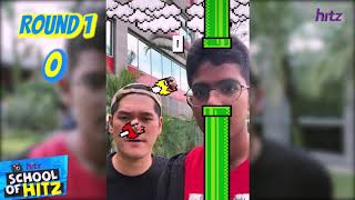 Flying Face Challenge! (Raga & Sashwin School Of HITZ)