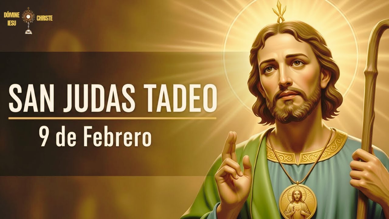🚨  Rosario a San Judas Tadeo para Casos Desesperados¡NADA ES IMPOSIBLE! 🙏🔥9 de febrero