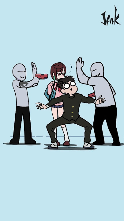 Seize the Gun: DAN DA DAN #animation #comics #cartoon #funny #shorts #dandadan