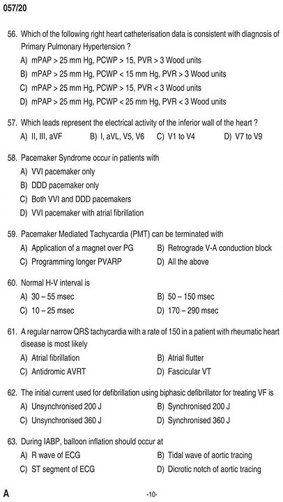 KPSC Question Paper Cath Lab Technician Medical Education Cat No 202 kpsc-question-paper-cath-lab-technician-medical-education-cat-no-202
