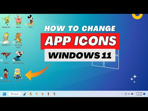 How To Change App Icons On Windows 11 
