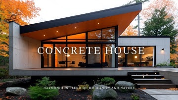 Nature Framed: The Art of Minimalist Concrete Architecture and Scenic Living