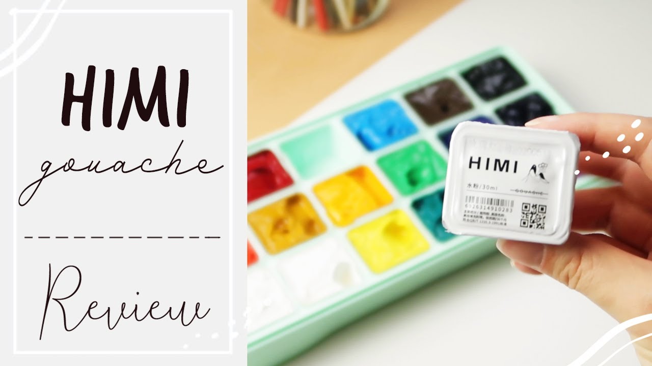 Himi/Miya gouache Review! // What I like and don't like 