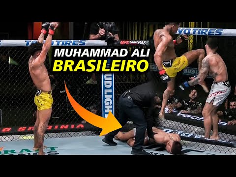 O NOVO MONSTRO BRASILEIRO está NOCAUTEANDO a TODOS NO UFC :   Vinicius Lok Dog Oliveira