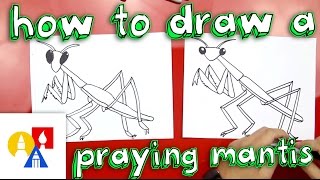 How To Draw A Praying Mantis