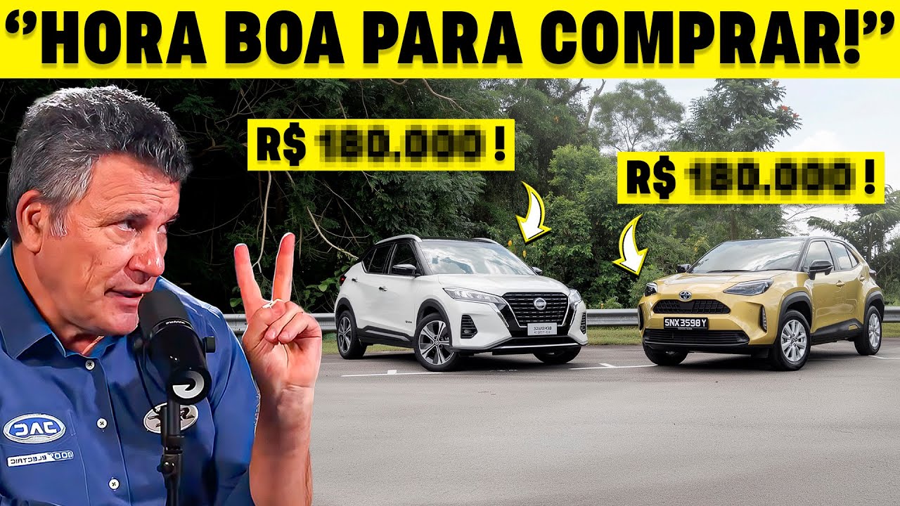 🚨 VAI DAR CONFUSÃO: OS LANÇAMENTOS DAS 5 SUVS MAIS ESPARADAS DO BRASIL! QUEM GANHA ESSA DISPUTA?