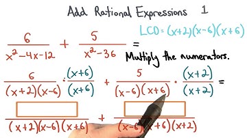 Add Rational Expressions Multiply 1 - Visualizing Algebra