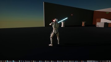 UE4 Lightsaber Blocking