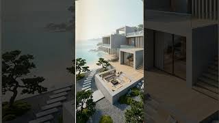 3 Coastal Concrete Villa Concepts