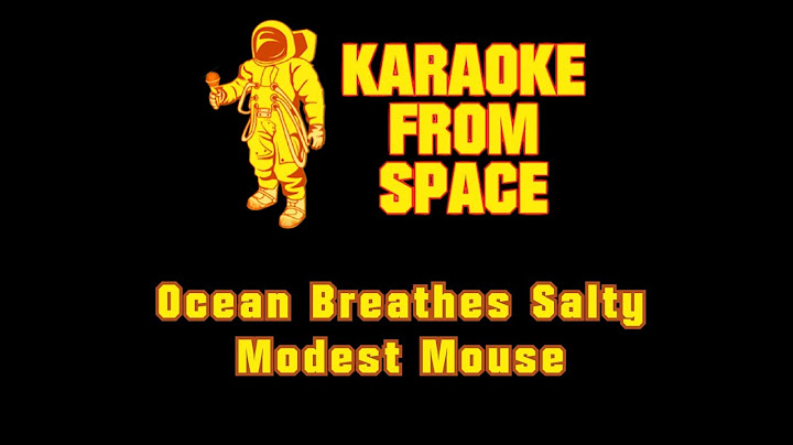 Ocean Breathes Salty Karaoke version - Karaoke performance video thumbnail
