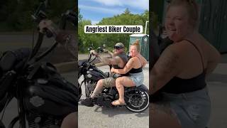 Angriest Biker Couple at the Rally! 😮