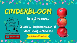 STACK | IMPLEMENTATION OF STACK USING LINKED LIST |DATA STRUCTURES | CINDERBLOOM !
