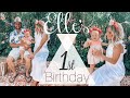 Elle's 1st Birthday Party Vlog!