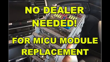 2015 Honda or Acura MICU module (fuse box) replacement without programming by the dealer. How to?
