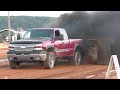 Hot Street Diesel 4X4 Trucks pulling At Mason Dixon Fairgrounds