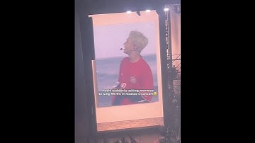 Thumbnail of HOSHI suddenly asking WONWOO to sing 99.9%😂 #seventeen #hoshi #wonwoo #concert #woozi #howoo