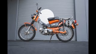1974 Honda CT Trail 90 Cold Start @mohrimports5776