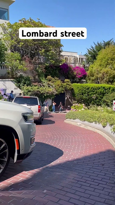 The iconic Lombard street, San Francisco 🇺🇸 #shorts #viral