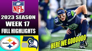 Pittsburgh Steelers vs Seattle Seahawks WEEK 17 [FULL GAME] | NFL Highlights TODAY 2023