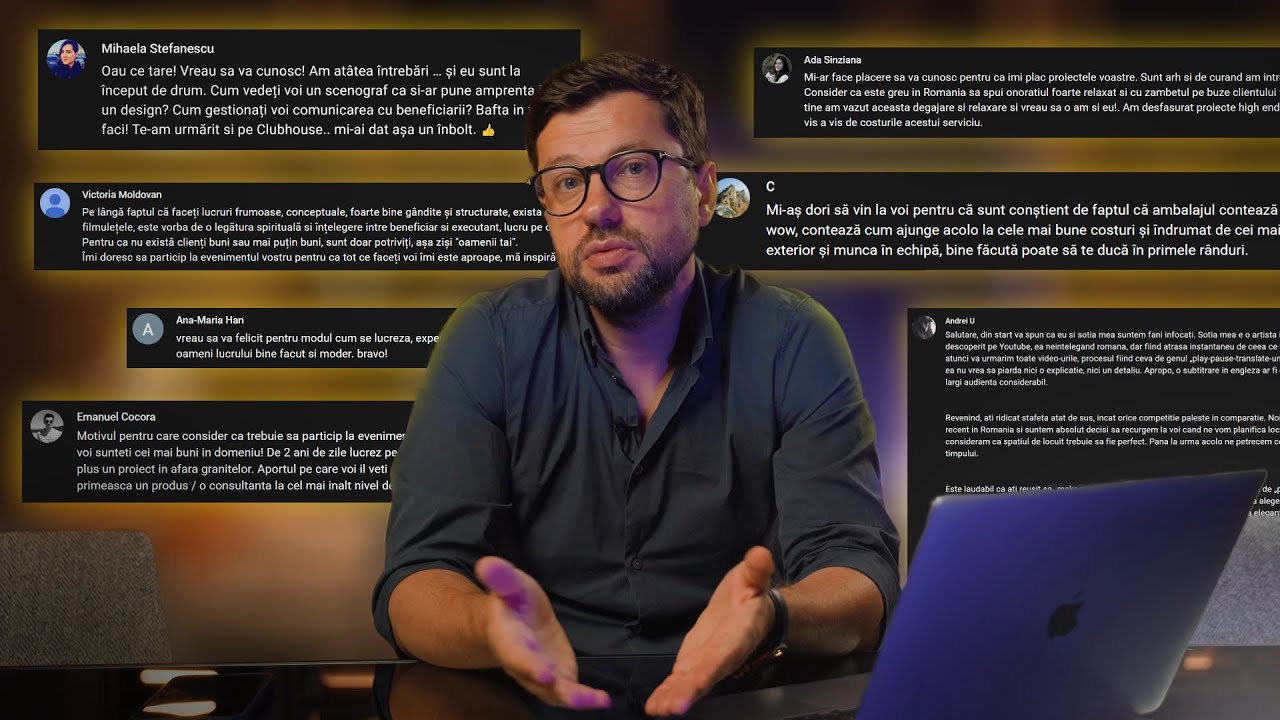 Citesc comentariile voastre și reacționez cu o invitație în birourile HYPE PROJECT