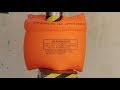 救命 腕用 浮き輪 VS 油圧プレス機 /Kids Safety Arm with  Hydraulic press machine.