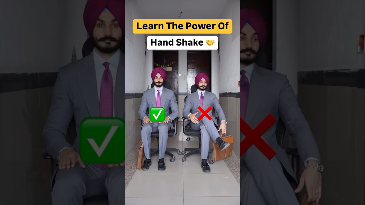 Learn the power of body language (Look confident & dominating)