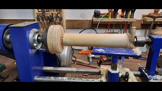 Woodturning - Modified Faceplate For Spindle Turning !! DIY