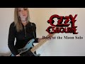 OZZY OSBOURNE - BARK AT THE MOON | Solo Cover by Anna Cara