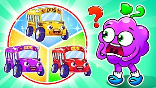 Where Is My Color? 😱😰 | School Bus Lost Color Song 🚎🌈| YUM YUM Canada - Funny Kids Songs