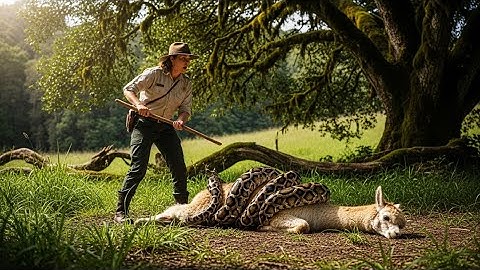 Brave Heroes Save Hyperactive Mother Alpacas From Deadly Giant Python 🐍 | High-Tech Wildlife Rescue