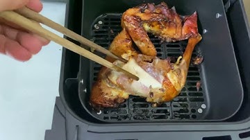 Nướng gà với Nồi Chiên Không Dầu Philips NA352