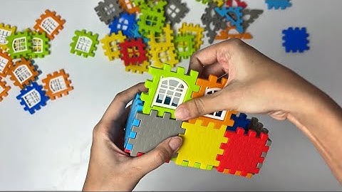 Satisfying DIY Lego House 🏠 | ASMR Building Blocks