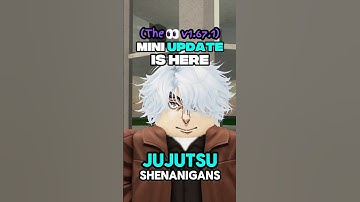 JJS Mini Update (Jujutsu shenanigans) #jujutsushenanigans #roblox