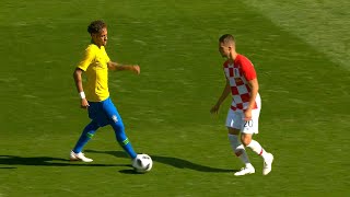 Neymar vs Croatia (03/06/2018)