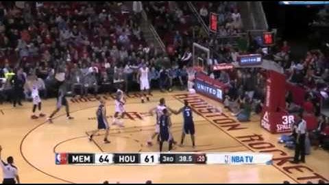 Chandler Parsons breaks Robert Horry