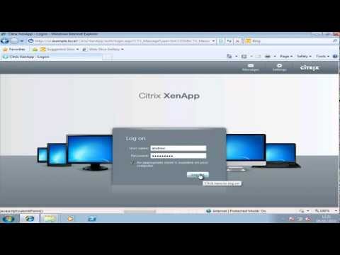 Citrix XenApp 6.5 CCA Lesson 9 Installing the Web Interface Server