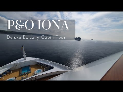 Is the balcony big enough? Take a tour of our Deluxe Balcony cabin on P&O Iona