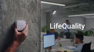 Ajax LifeQuality: Intelligenter Luftqualitätsmonitor mit einem CO2-Sensor