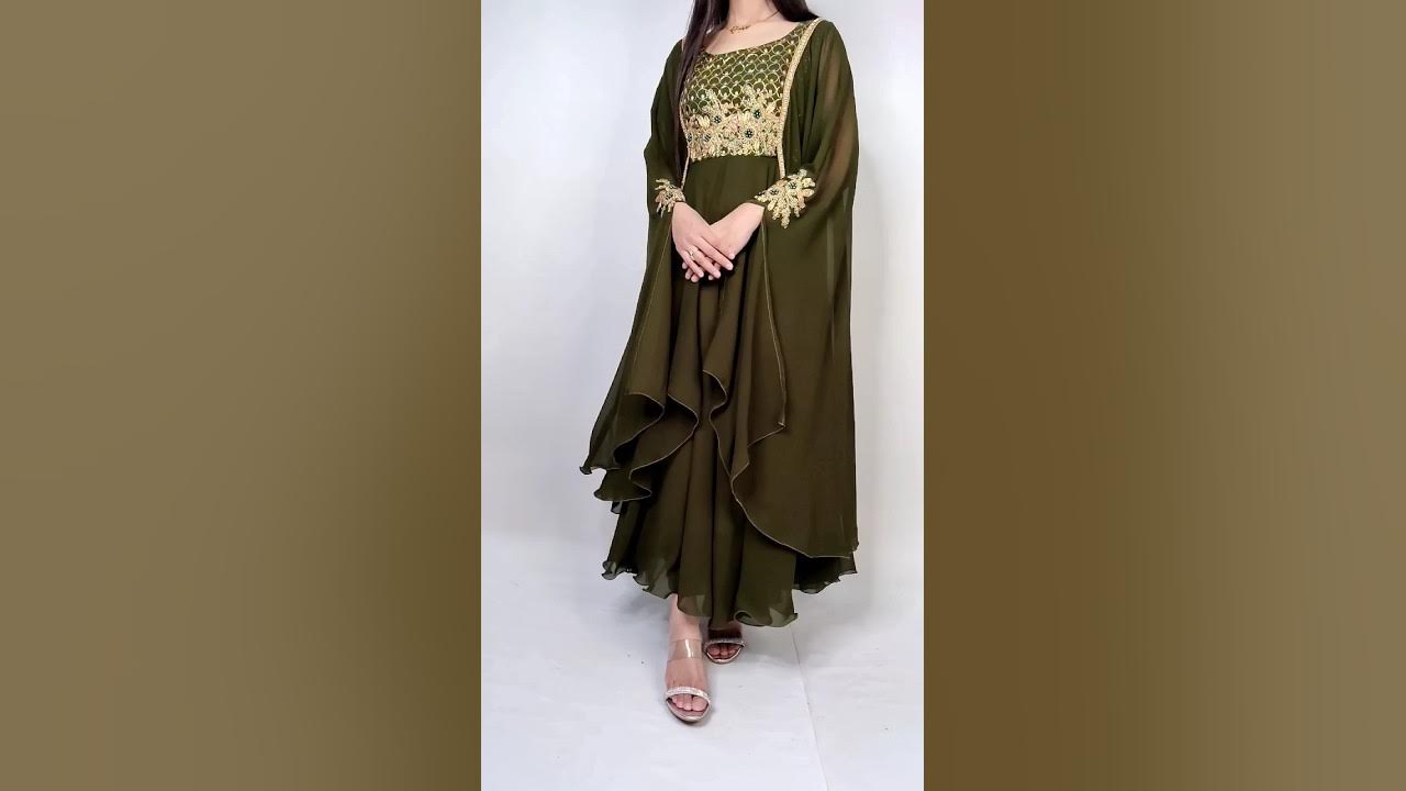 Meesho style kurti cutting and stitching/ meesho frock cutting and ...