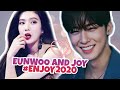 Astro cha eunwoo and  red velvet joy moments   eunjoy