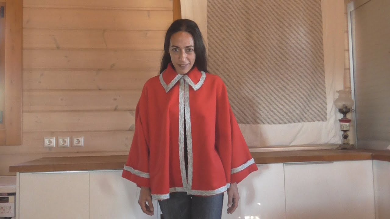 How To Sew A Cape Coat YouTube