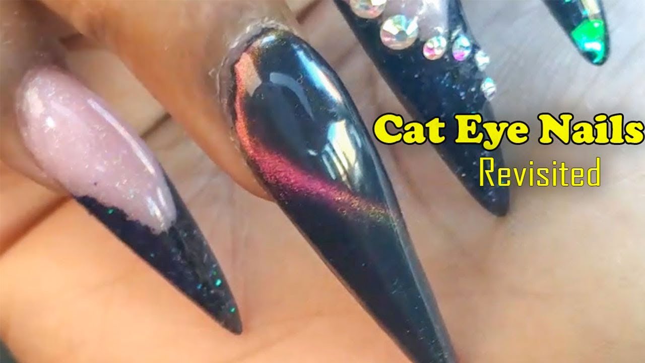 cat nails acrylic