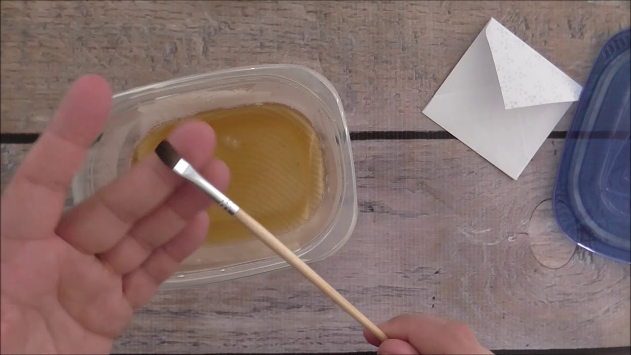Envelope Glue - How to Make Your Own 