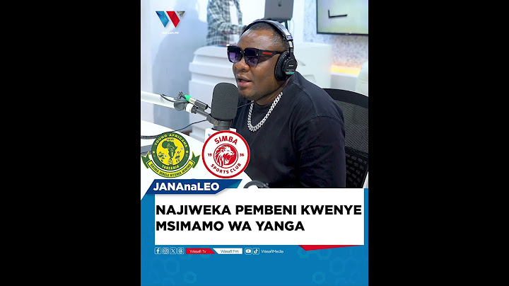 NAJIWEKA PEMBENI KWENYE MSIMAMO WA YANGA   - BABA LEVO