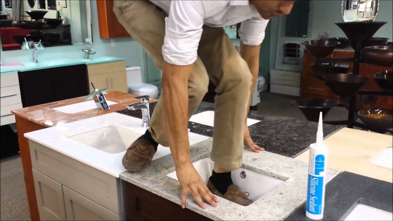 How Strong Is Silicone Adhesive We Secure An Undermount Sink