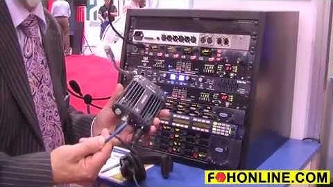 Clear-Com HelixNet Digital Intercom - Video Demo at InfoComm 2012